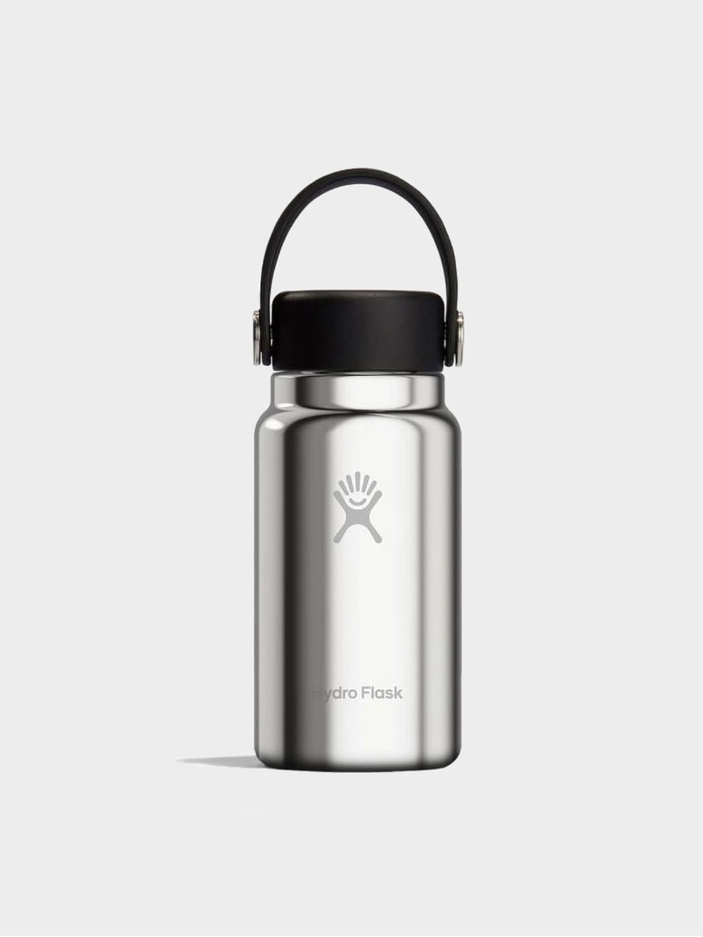 Hydro Flask Micro Hydro Bottle 6.7 oz SILVER Mini Tumbler Limited Edition New